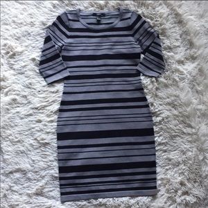 Striped Bodycon Dress